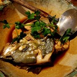 新川にしや - シマアジの煮つけ