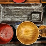 しんぱち食堂 - 食べ終わり