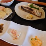 漁師の家めし 英進丸 名倉 - おまかせ名倉定食￥1320　サワラ西京焼