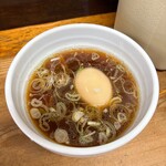 中華そば つけ麺 甲斐 - スープ