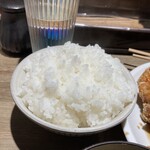 おおぐま食堂 - ご飯は柔らかめ
