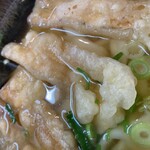 葉隠うどん - ごぼう天