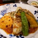 隠れ家Dinning　味杜 - 小フグのソテー 完熟トマトソース