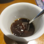 丸山珈琲 - サービス：ハチラのコーヒーゼリー