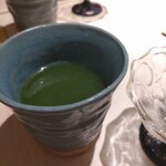 広島 鮨 天ぷら いわい - お茶