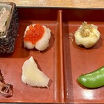 にぎりの一歩 - 前菜