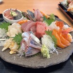 沼津魚がし鮨 流れ鮨 浜松市野店 - 駿河刺盛り(4,180円)