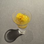 茶禅華 - 口直し 柑橘と愛玉子