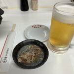 ホルモン千葉 大阪梅田店 - ビールがススム、ススム、ススム