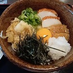 こんぴらうどん - 冷やし月見うどん