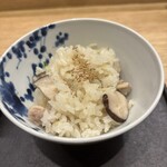 焼鳥 登鶏 - たけのこご飯