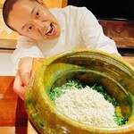 NK - 和歌山しらすと京都の菜の花の炊き込みご飯