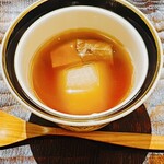 NK - すっぽんのコンソメ蕪と牛タン