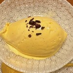 NK - バニラアイスの上にボリビア産カカオ