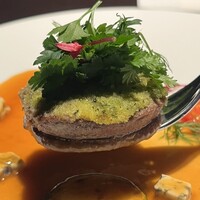 THE DINING シノワ唐紅花＆鉄板フレンチ蒔絵 - 