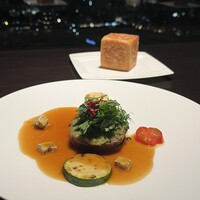 THE DINING シノワ唐紅花＆鉄板フレンチ蒔絵 - 