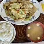 二本松バイパスドライブイン - スタミナ定食