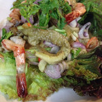 タイレストラン イサーン - ヤム マクア（焼きナスサラダ）