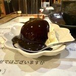 キッチン あずま - バニラアイス♡チョコソースがけ♡