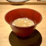 鮨 やくしどう - 味噌汁