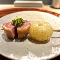 炭焼 TORI8 - この鴨の串は久々に美味かった‼️1番‼️