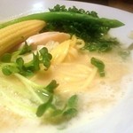 銀座 篝 - 濃厚鶏白湯らーめん