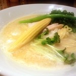 銀座 篝 - 濃厚鶏白湯らーめん