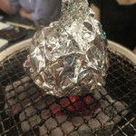 焼肉  炭聖 - 蒸らします