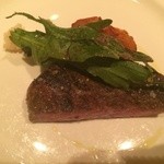 リストランテ ラ・バリック トウキョウ - 和牛ロース肉のロースト　レフォーム添え 
      