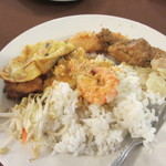 Restoran Nyonya Sayang Sdn. Bhd. - カレーをベースに、エビやパイナップルを入れた煮込み料理のウダンルマッナナスや中国醤油でチキンとジャガイモをじっくり煮込んだニョニャ風煮物のアヤムポンテ等の代表的なニョニャ料理を食べる事が出来ました
            
            