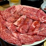 焼肉 ざんまい - 和牛上カルビ二人前