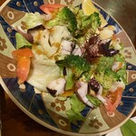 櫻家 ろかせず - タコのガーリックサラダ