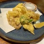 櫻家 ろかせず - イカの天ぷら