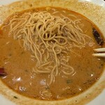 麺屋 愛心 - 海老寿久担々麺 追いリゾ付き 1,200円
