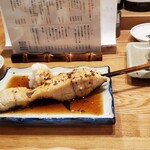 炉ばた 灯台 - 鰆の存在感、画になります。