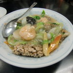 広東料理 天天 - 海鮮おこげ