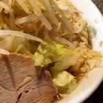 らーめん どっと屋 - 大ラーメン（ダブルヤサイニンニク）