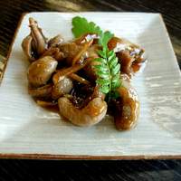 駒形前川 浅草本店 - 肝山椒煮（945円）
