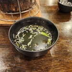 七輪焼肉 安安 - スープ