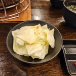 七輪焼肉 安安 - キャベツ