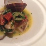 ペッシェ・ロッソ - ノドグロのアクアパッツァ