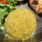 タンドールバル カマル2号 - ターメリックライス