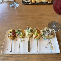 フレンチ串揚げBEIGNET 東京 - ・人気のフレンチ串揚げ5種