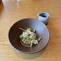 フレンチ串揚げBEIGNET 東京 - ・季節の揚げリゾット～コンソメスープをかけて～
