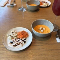 フレンチ串揚げBEIGNET 東京 - ・季節のスープ
                    ・フレンチ前菜3種