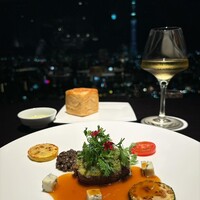 THE DINING シノワ唐紅花＆鉄板フレンチ蒔絵 - 