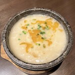 炭火焼肉 千味庭 - あわび粥　1,078円