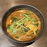 炭火焼肉 千味庭 - ハーフユッケジャンクッパ　825円