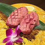 炭火焼肉 千味庭 - 至高の厚切りタン塩　2,618円