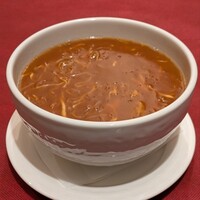 ジョーズ シャンハイ ニューヨーク 銀座店 - フカヒレ金糸のつゆそば①